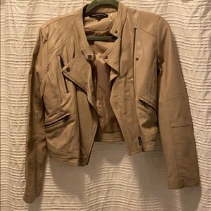 Tan Pleather jacket